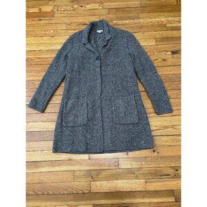 J. Jill Dark Brown Cardigan Sweater